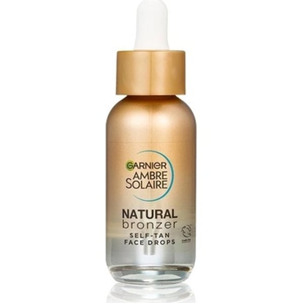 Garnier Ambre Solaire Natural Bronzer Self-Tan Face Drops recenze a test